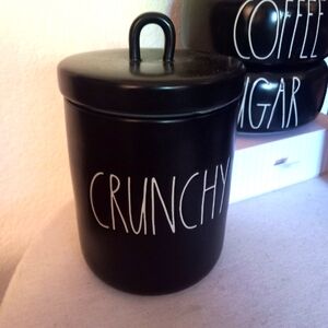 Rae Dunn Crunchy canister